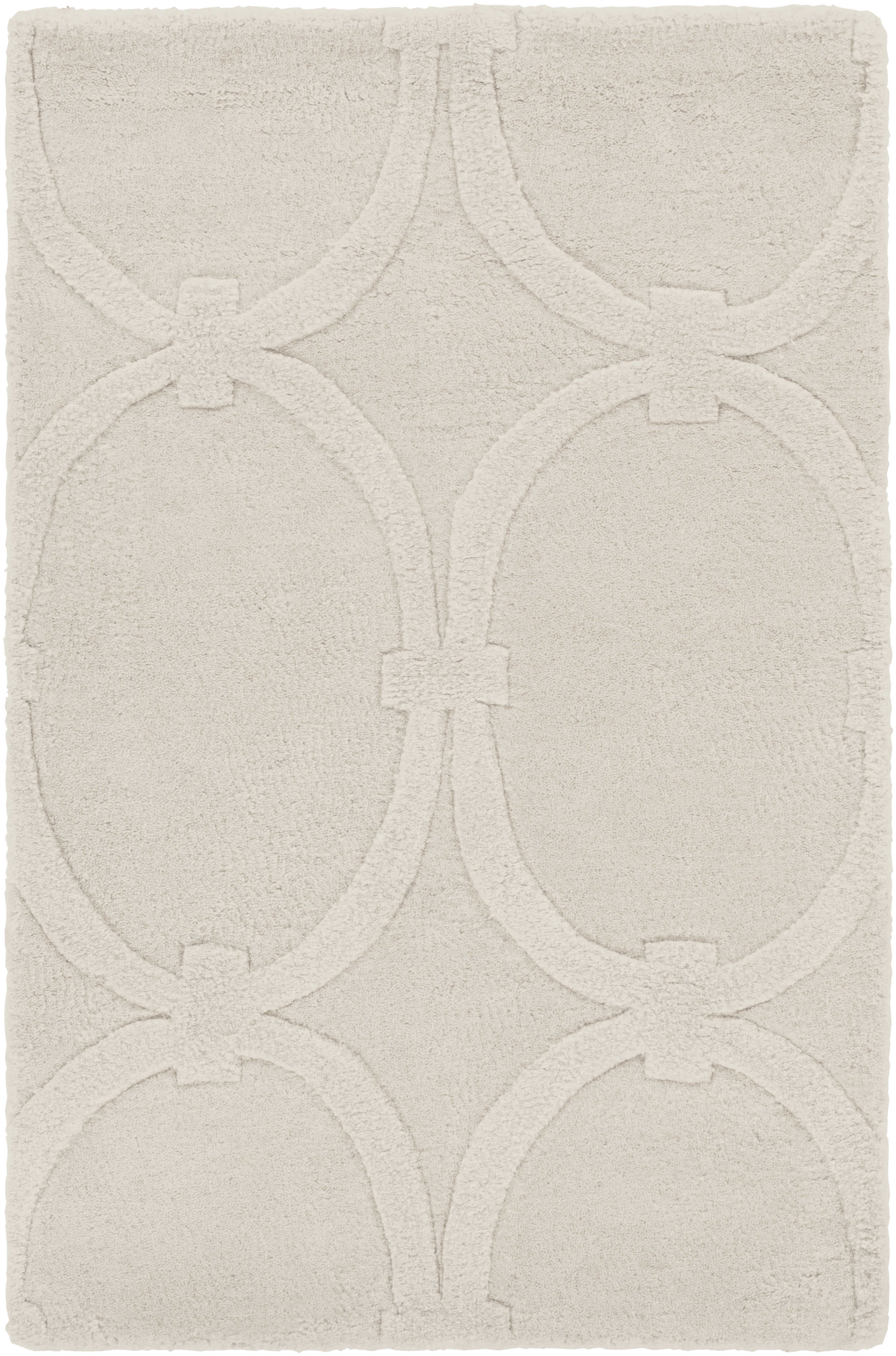 Modern Classics Beige Indoor 2' x 3' Handmade Rug - Image 0