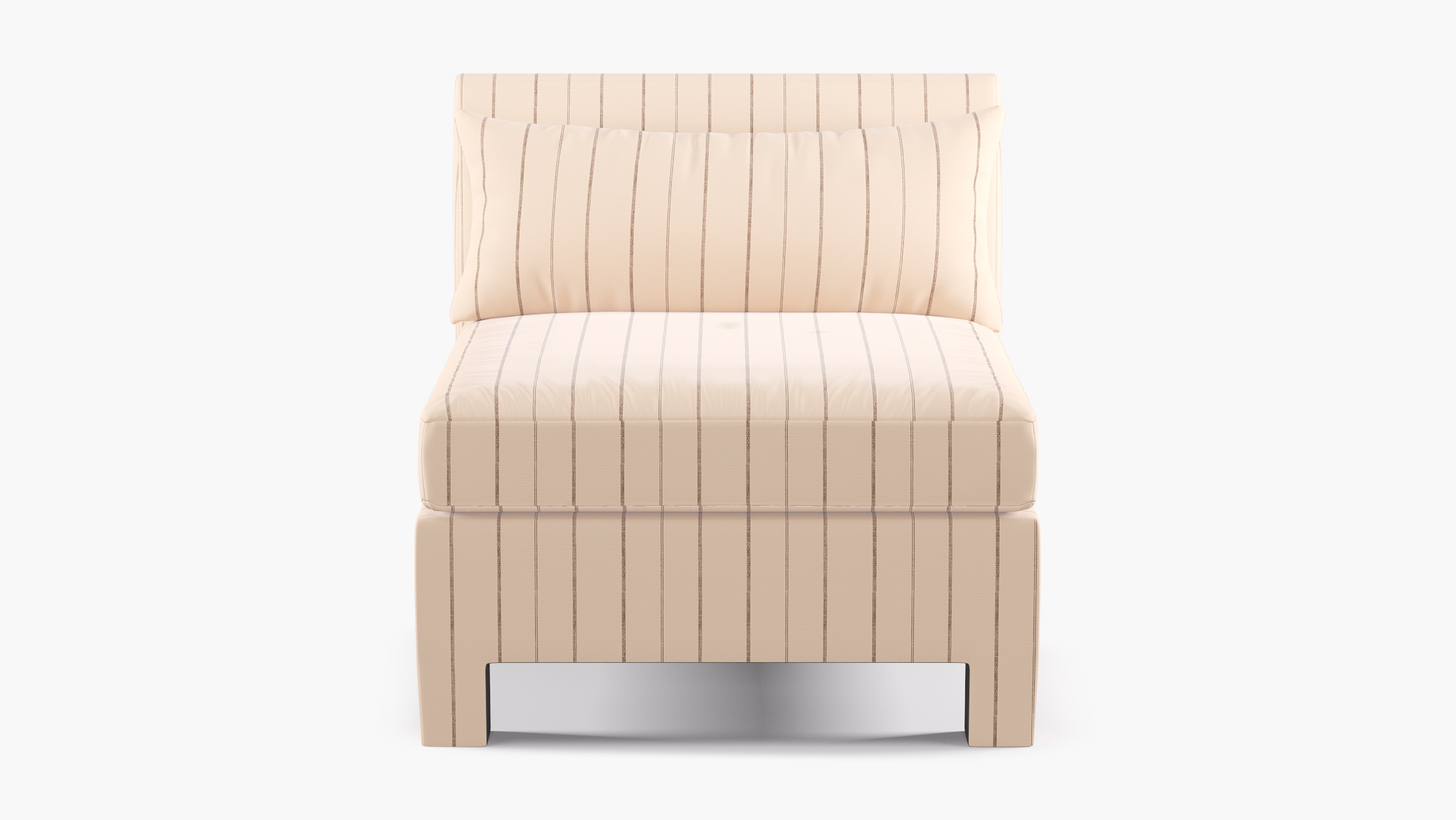 Modern Slipper Chair, Charcoal Fritz - Image 1