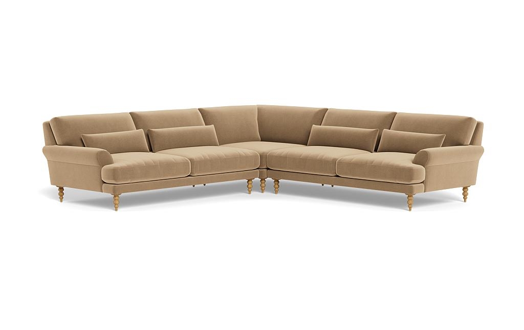 Maxwell Corner 4-Seat Sectional Sofa by Apartment Therapy - Image 2