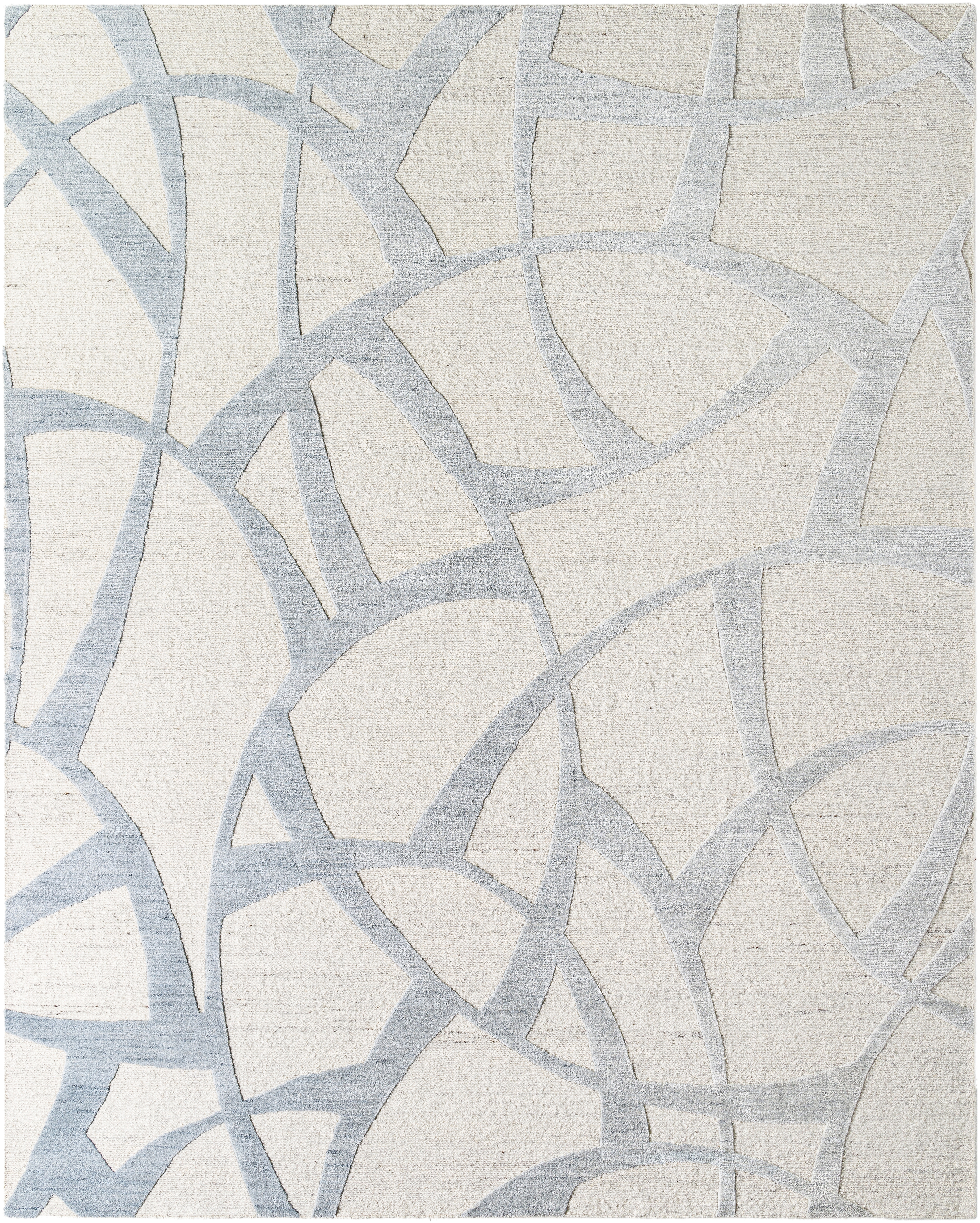 Ombre Beige Indoor 2' x 3' Handmade Rug - Image 0