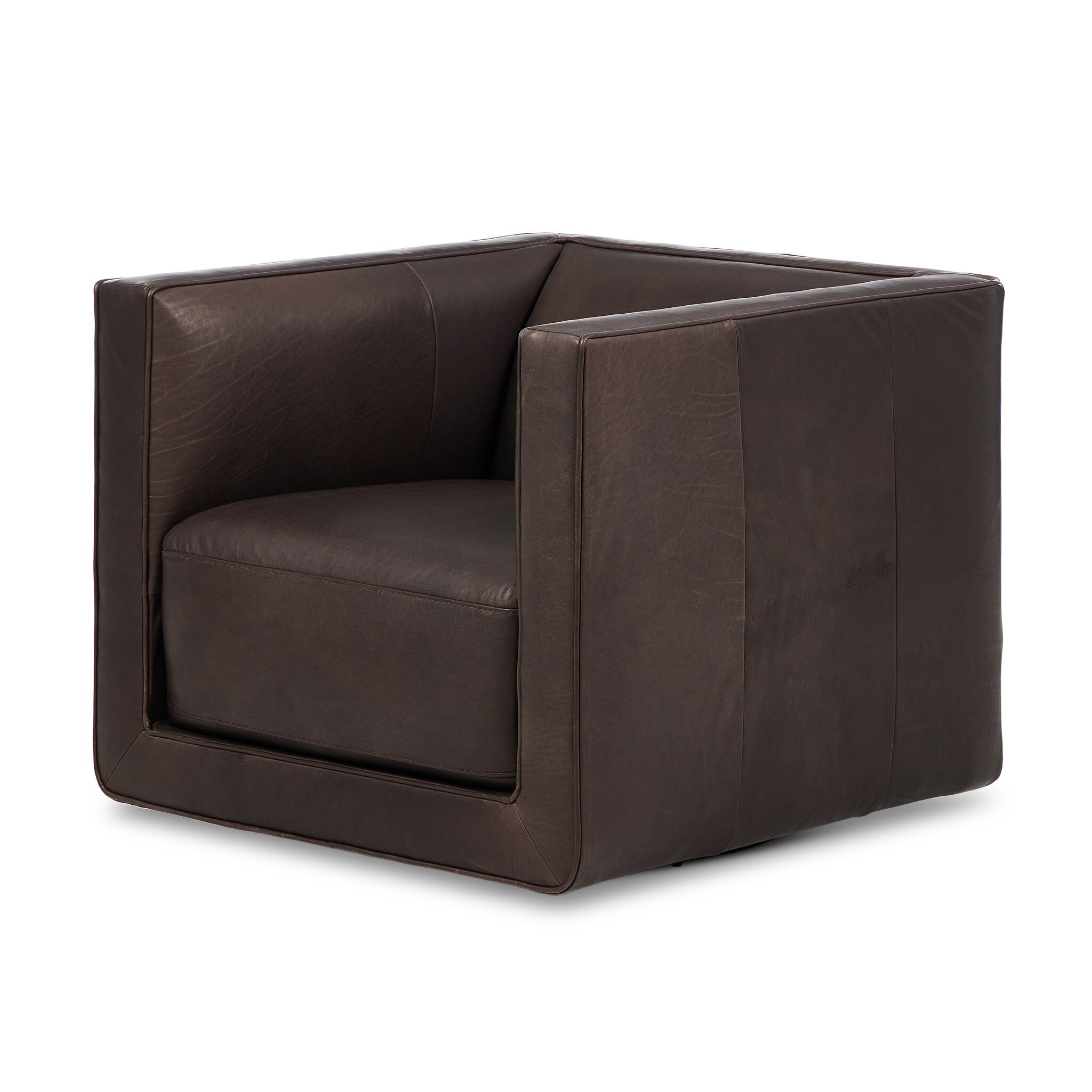 Phillip Swivel Chair - Heirloom Cigar - Image 1