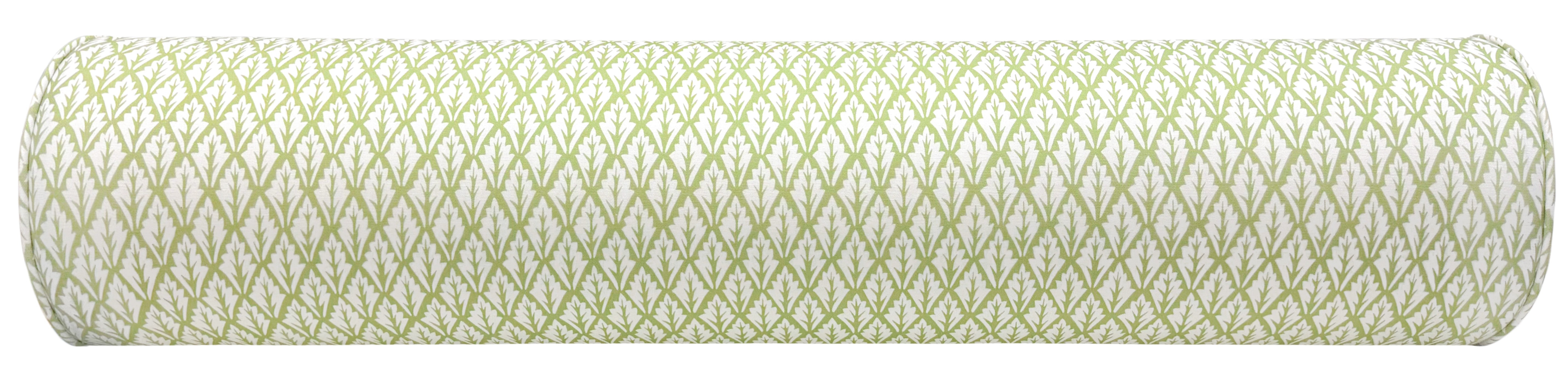 THE BOLSTER :: VERBENA PRINT // CELADON - TWIN // 9" X 24" - Image 2