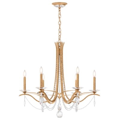 Vesca 6-Light Candle Style Classic / Traditional Chandelier - Image 0