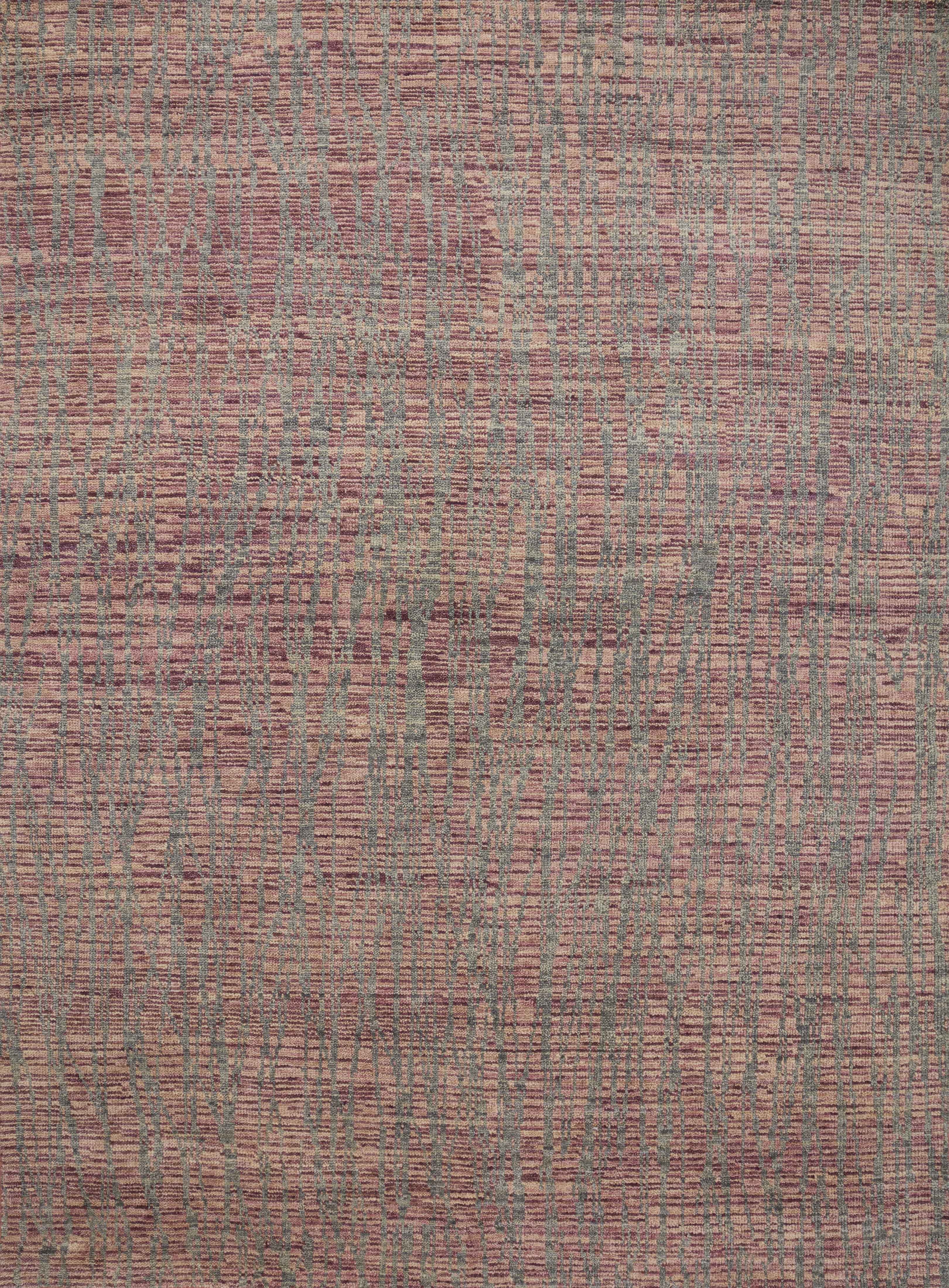 Loloi Daphne Raspberry / Silver 18" x 18" Sample - Image 0