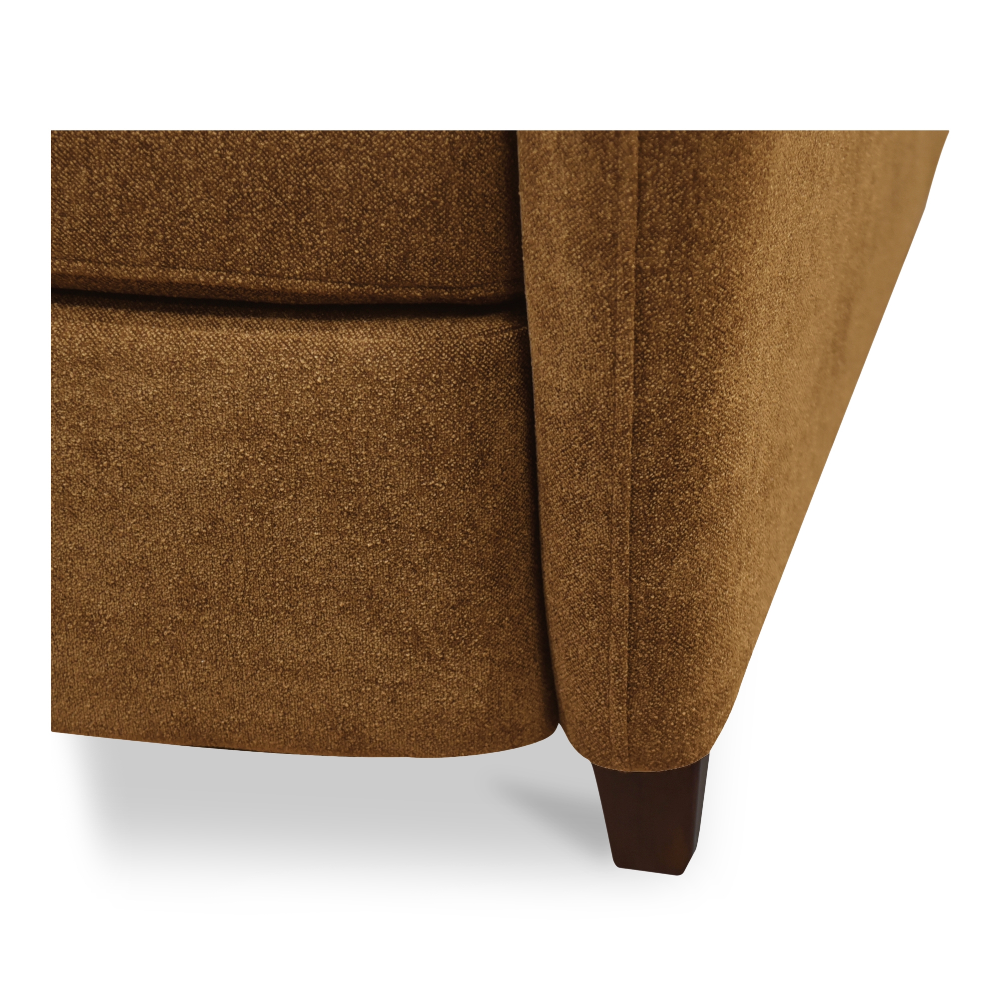 Luna Recliner Chair Ochre Brown - Image 4