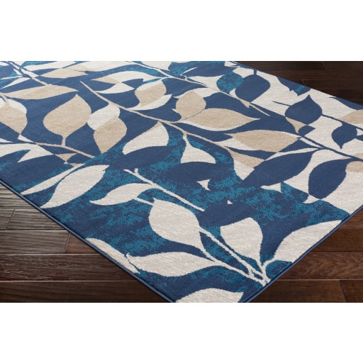 Clairmont Blue Indoor 8'10" x 12'4" Machine Woven Rug - Image 7