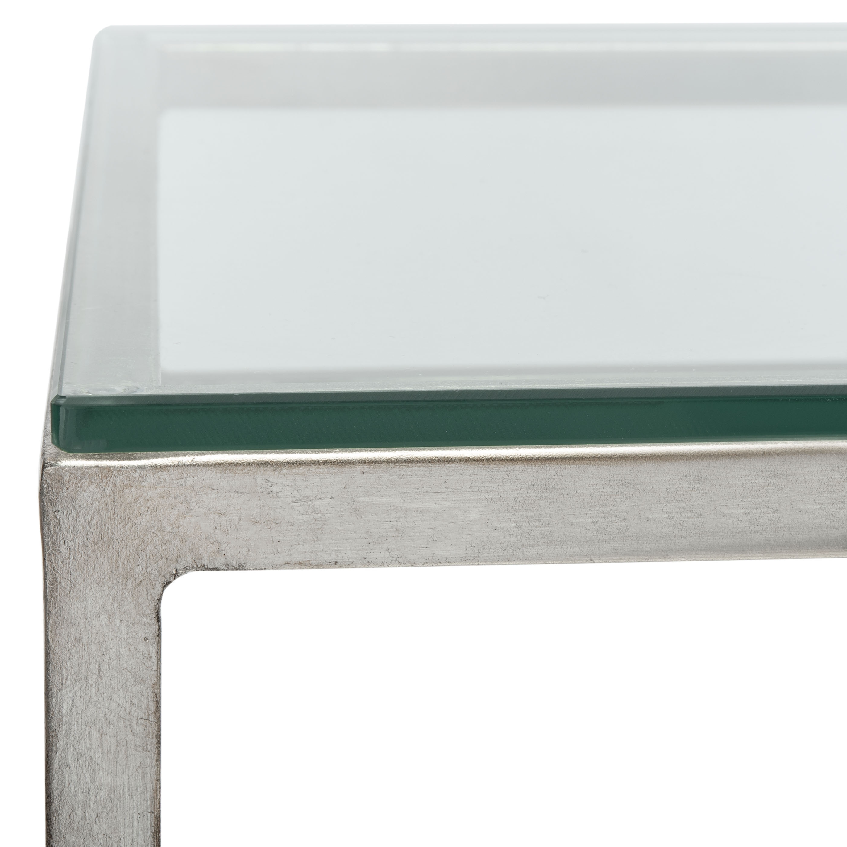 Baumgarten Glass Console Table - Safavieh - Image 5