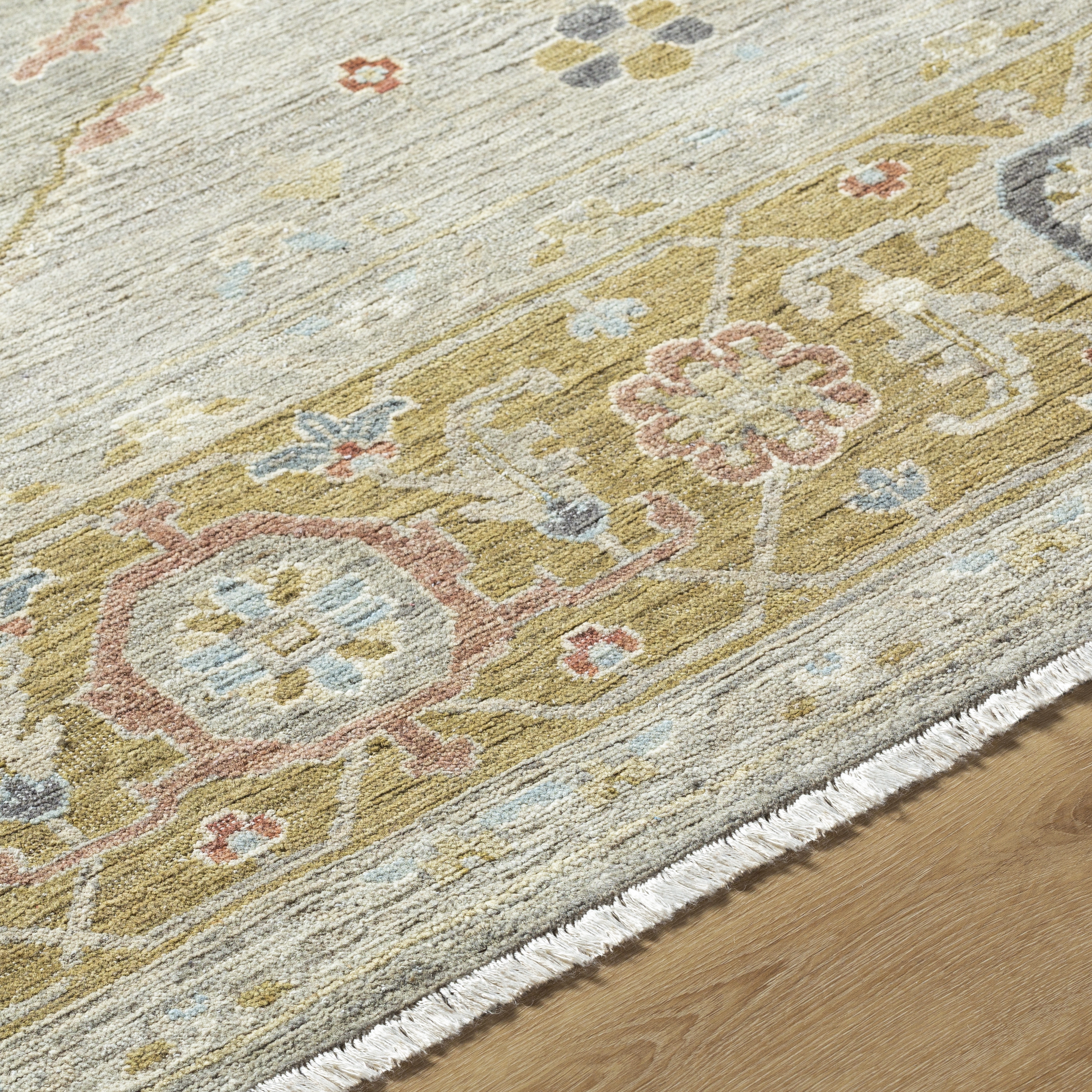 Anatolia Beige Indoor 8' x 10' Handmade Rug - Image 2