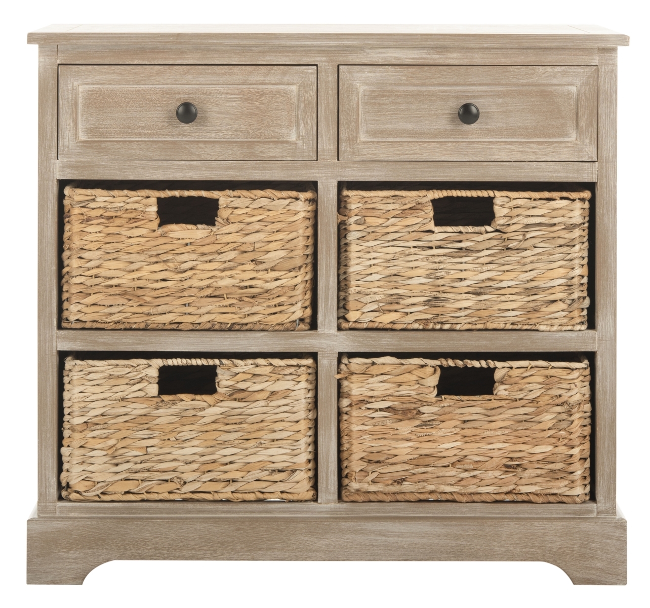 Herman Storage Unit - White Washed - Safavieh - Image 0