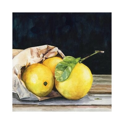 Bag Of Lemons - Gallery-Wrapped Canvas Giclée - Image 0