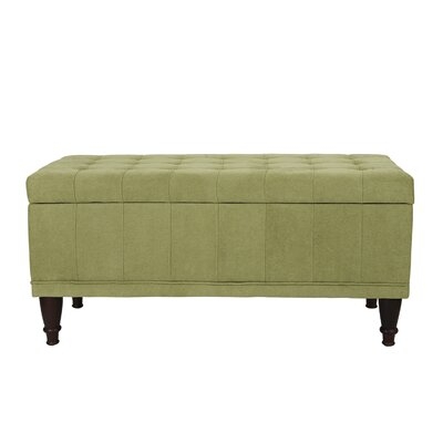 Noell Sturdy Rectangular Lift Top Tufted Storage Ottoman - Image 0