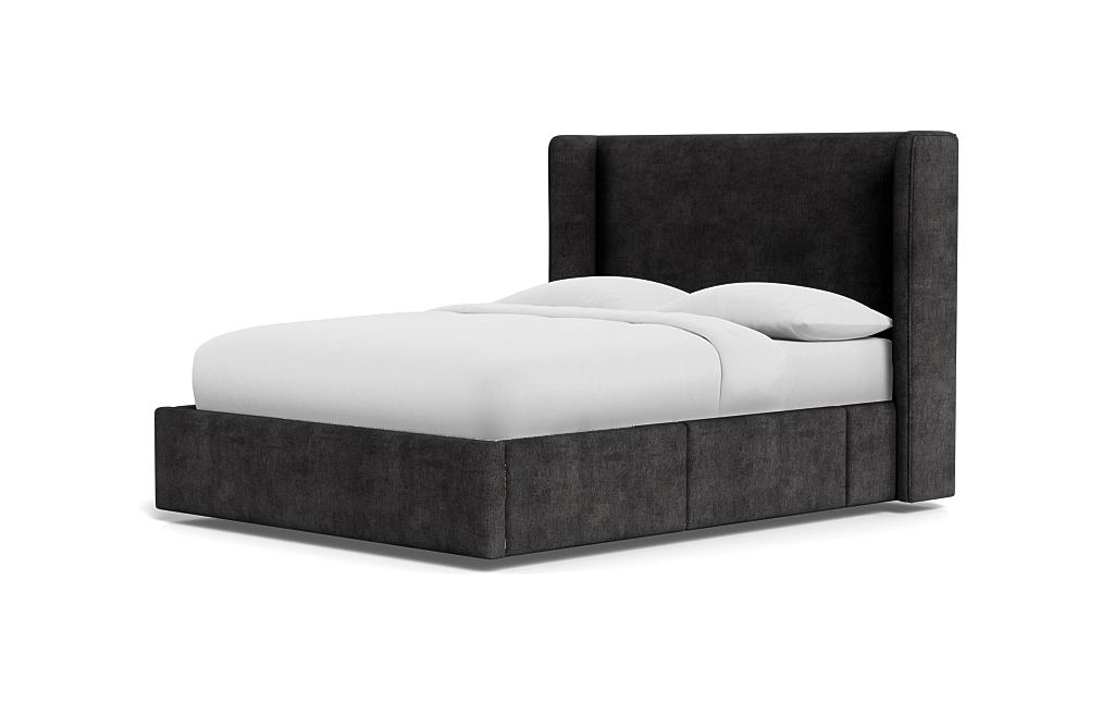 Graham Upholstered Bed with Storage Option - Image 2