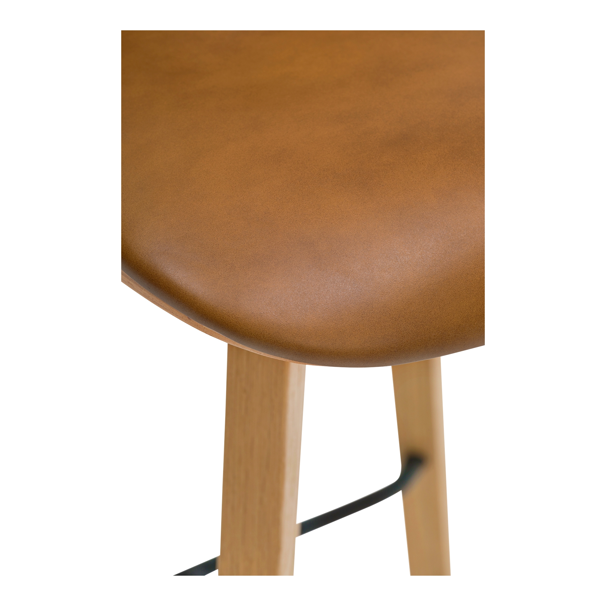 Napoli Leather Counter Stool - Image 5