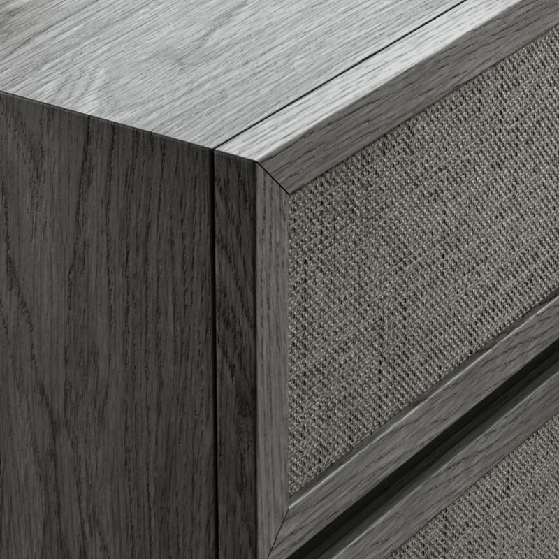 Emmer Large Charcoal Oak File Cabinet - Image 3
