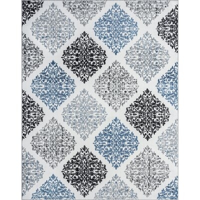 Ashey Transitional Floral Area Rug, Multi - Image 0