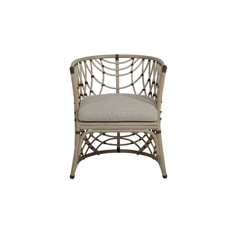 Gabby Ashley Windsor Back Arm Chair in Taupe - Image 0