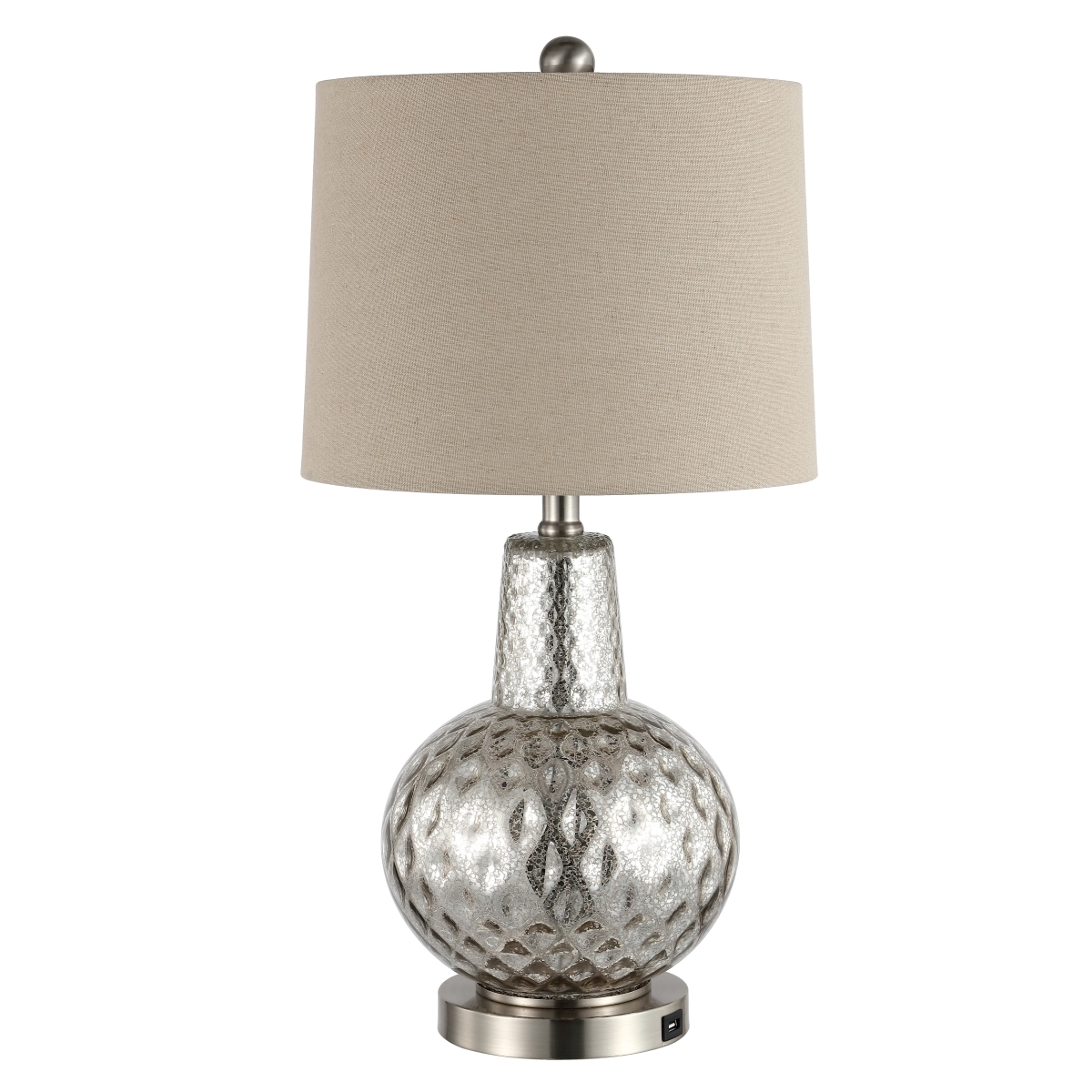 Atlas 23.5" Table Lamp - Mercury - Safavieh - Image 3