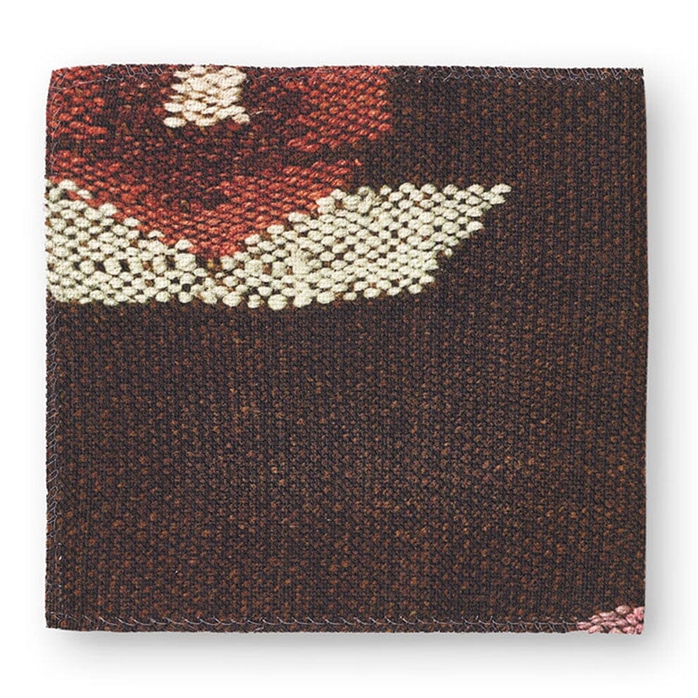 Cacao Flowers Frazada Fabric by St. Frank | Brown | Printed Width: 54" WPattern Size: 54" W x 51" V, | Cotton/Linen - Image 0