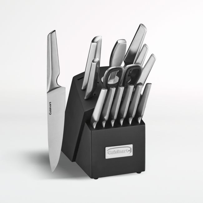 Cuisinart ® Elite 15-Piece Stainless Steel Knife Block Set - Image 0