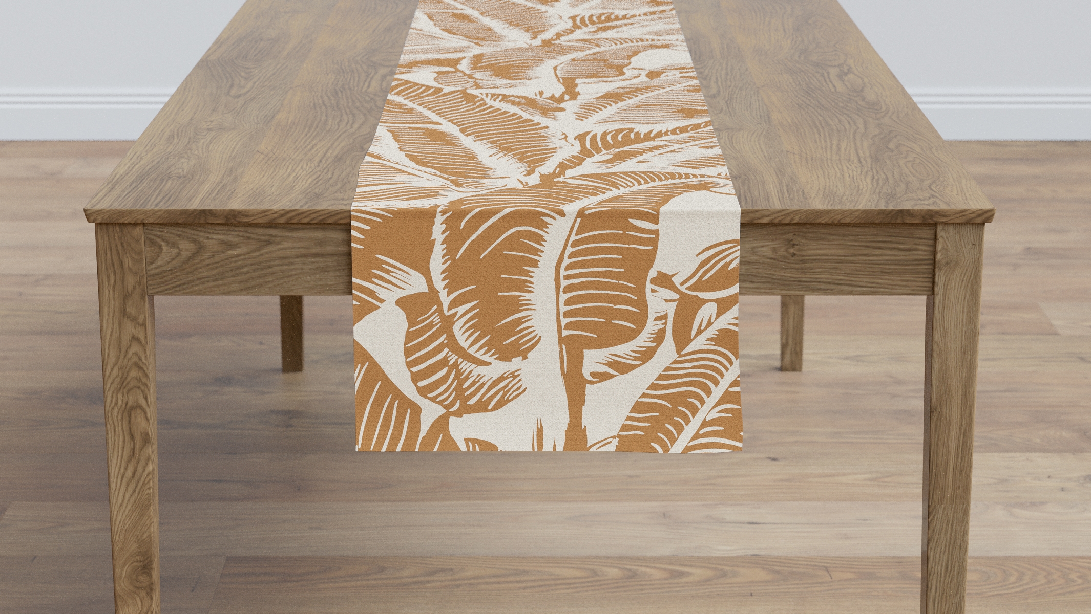 Table Runner 16" x 90", Caramel Martinique® Encore, 16" x 90" - Image 1