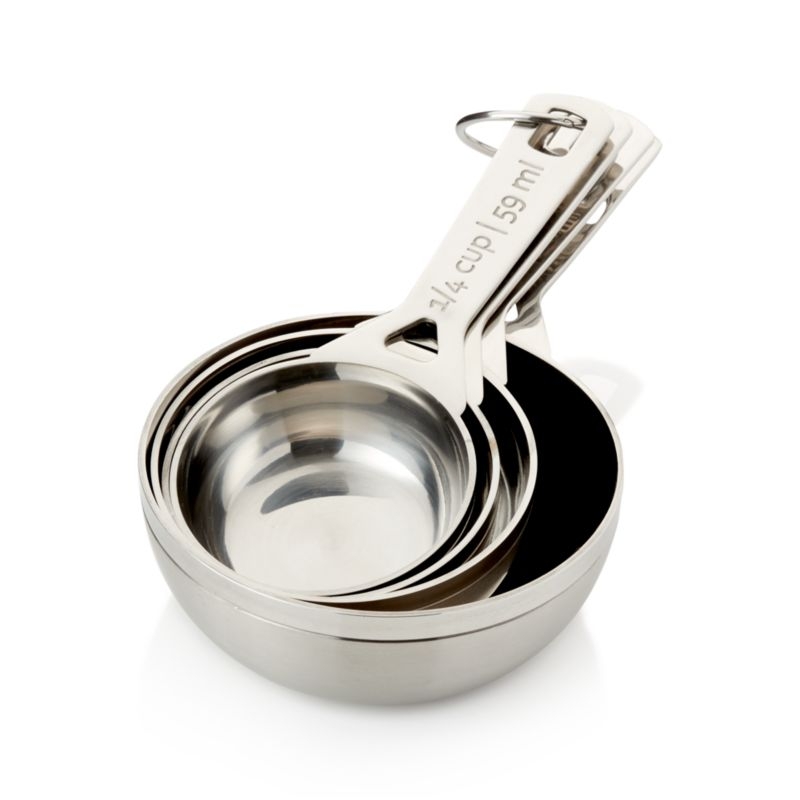 Le Creuset ® 4-Piece Stainless Steel Measuring Cup Set - Image 1