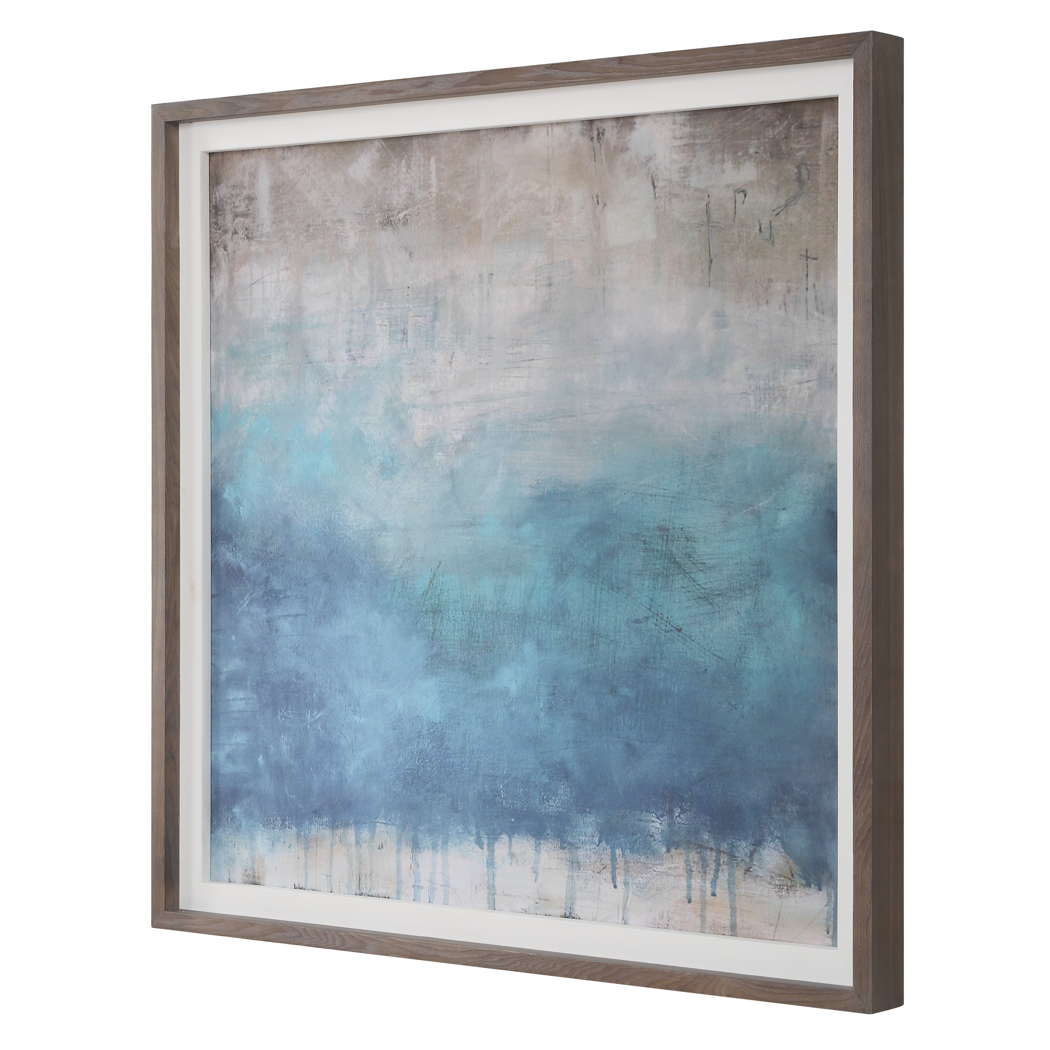 Serenity Paused Framed Abstract Print - Image 3