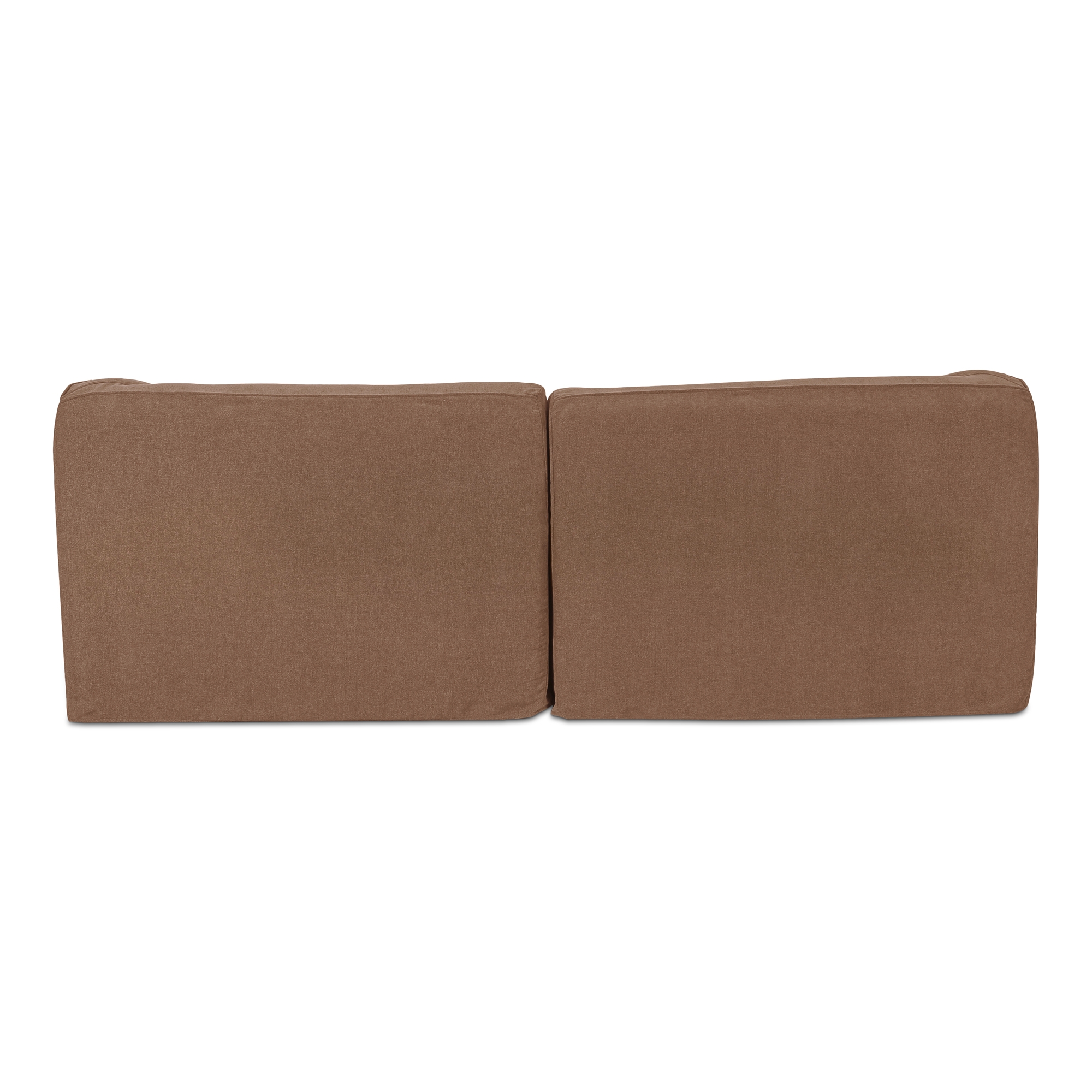 Isla Double Chaise Modular Sectional Mocha - Image 4