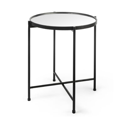 Eph Tray Top Cross Legs End Table - Image 0