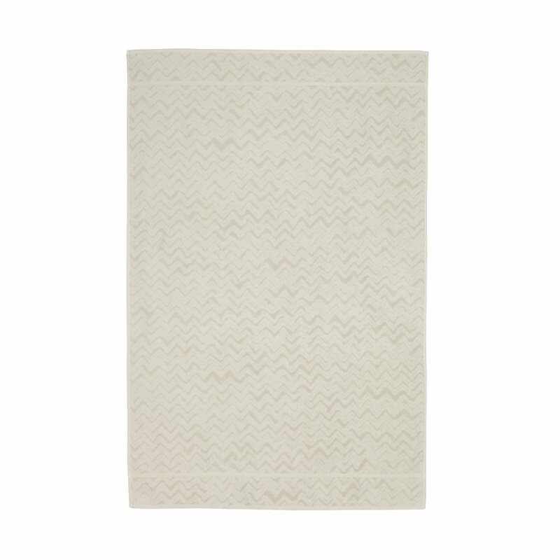 Missoni Home Rex 100% Cotton Hand Towel Color: White - Image 0