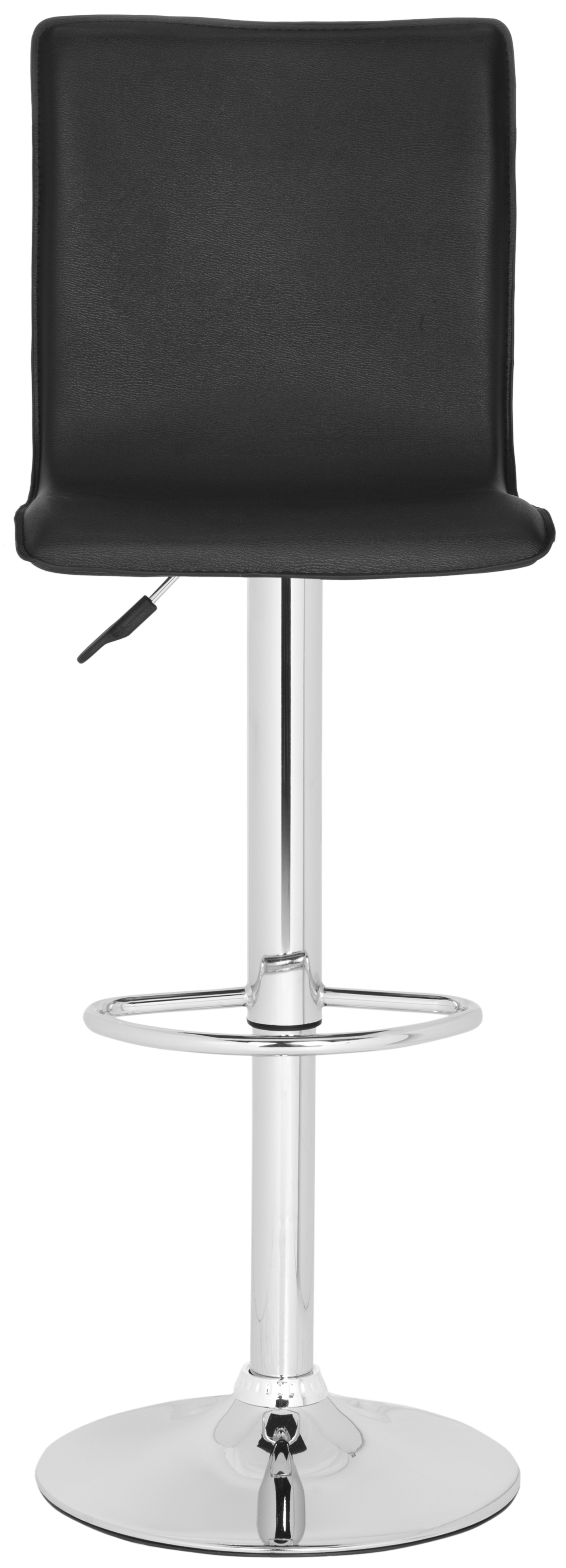 Magda Swivel Bar Stool - Black - Safavieh - Image 0