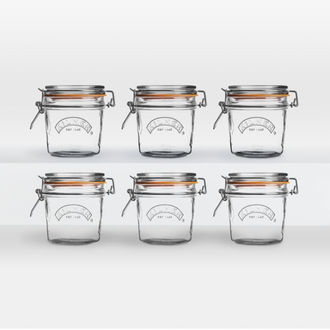 Kilner® 12-Oz. Round Clip-Top Jars, Set of 6 - Image 0