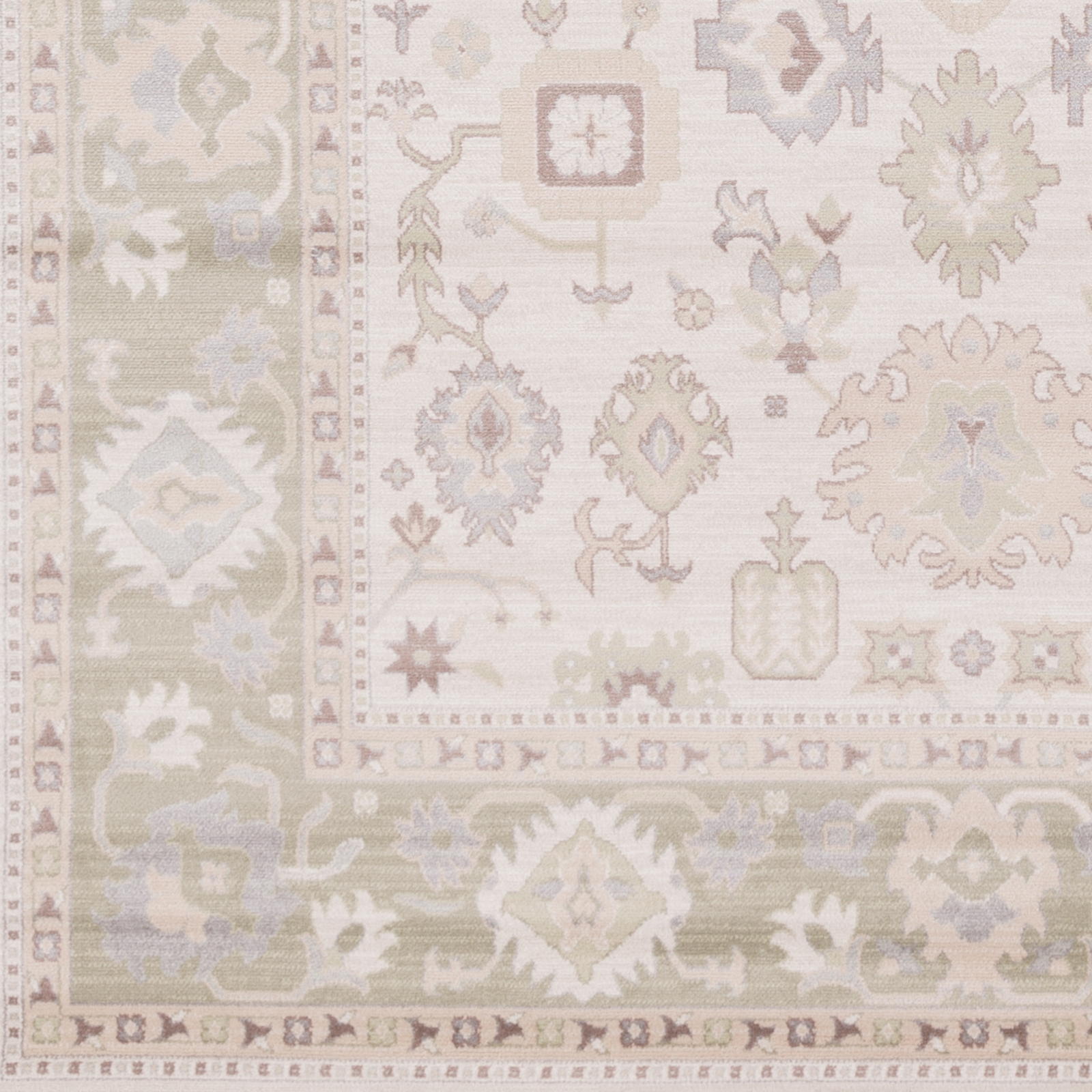 Garnett White Indoor 2'2" x 3' Machine Woven Rug - Image 1