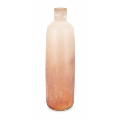 Ripley Gradient Pattern Glass Bottle Floor Vase - Image 0