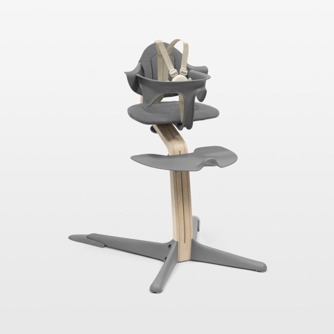 Stokke ® Nomi ® Natural/Grey 3-in-1 Convertible Baby High Chair - Image 0