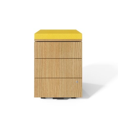 Gemma Pedestal 3-Drawer Vertical Filing Cabinet - Image 0
