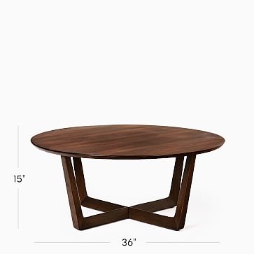 Stowe Side Table, Dark Walnut, Set of 2 - Image 2