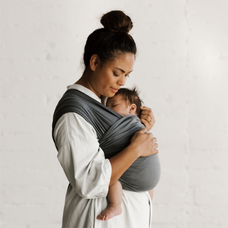 Solly Baby Orion Grey Baby Wrap - Image 4