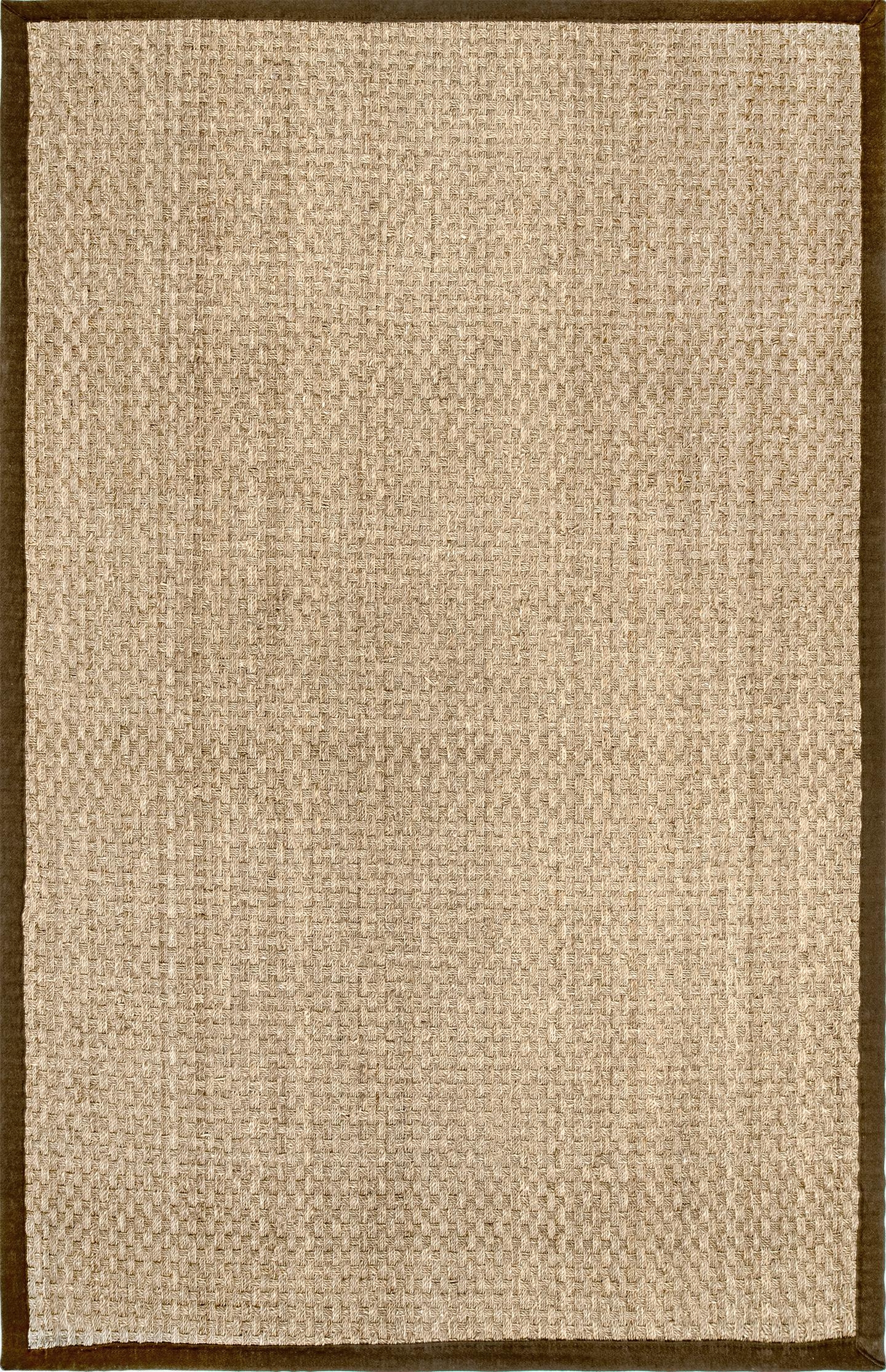 Hesse Checker Weave Seagrass Indoor/Outdoor Area Rug - Image 1