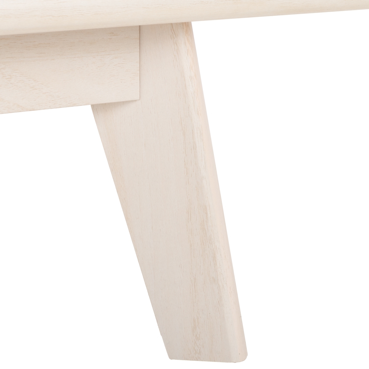 Esma 3 Door Media Stand - Bleached White - Safavieh - Image 3