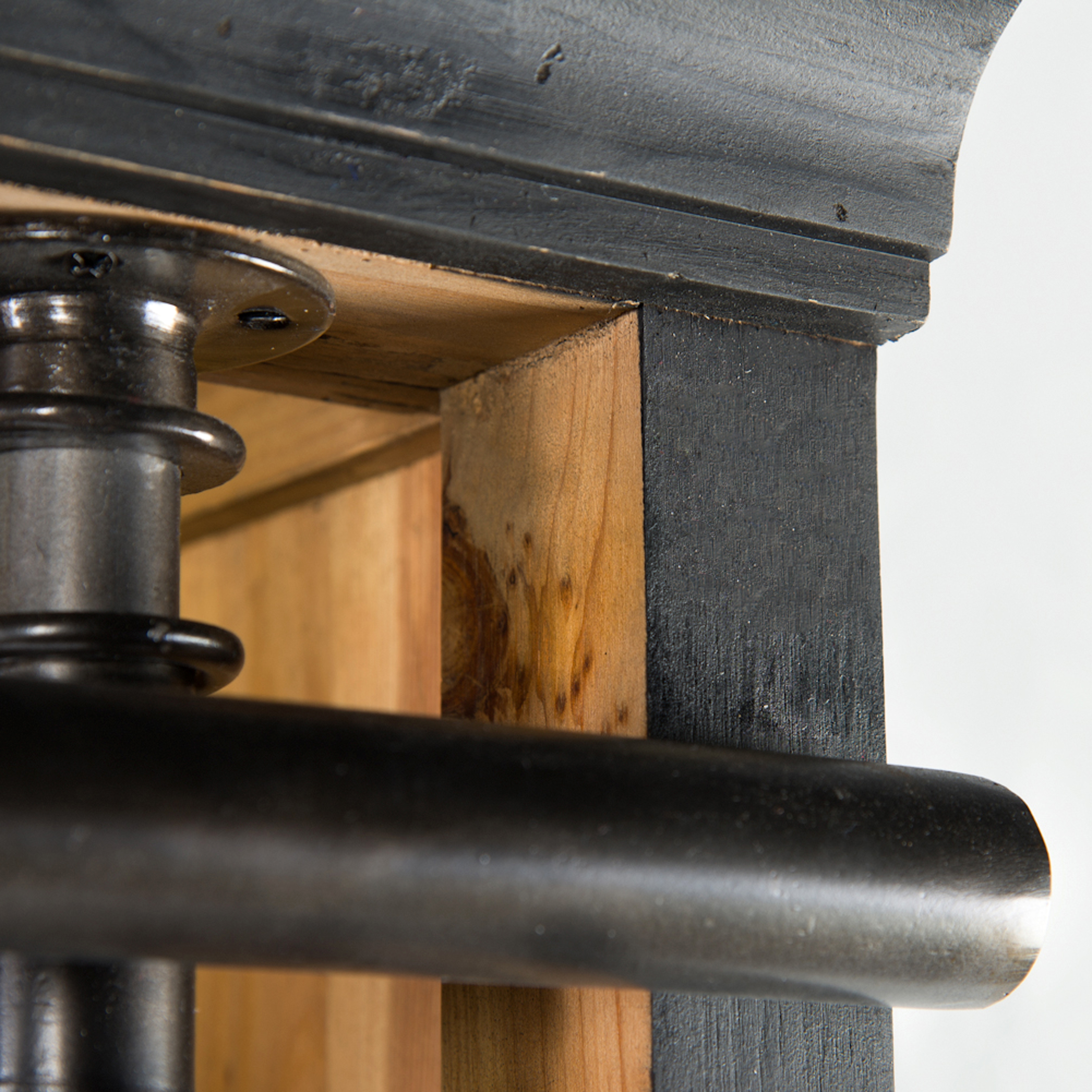 Ivy Bookcase And Ladder-Matte Black - Image 10