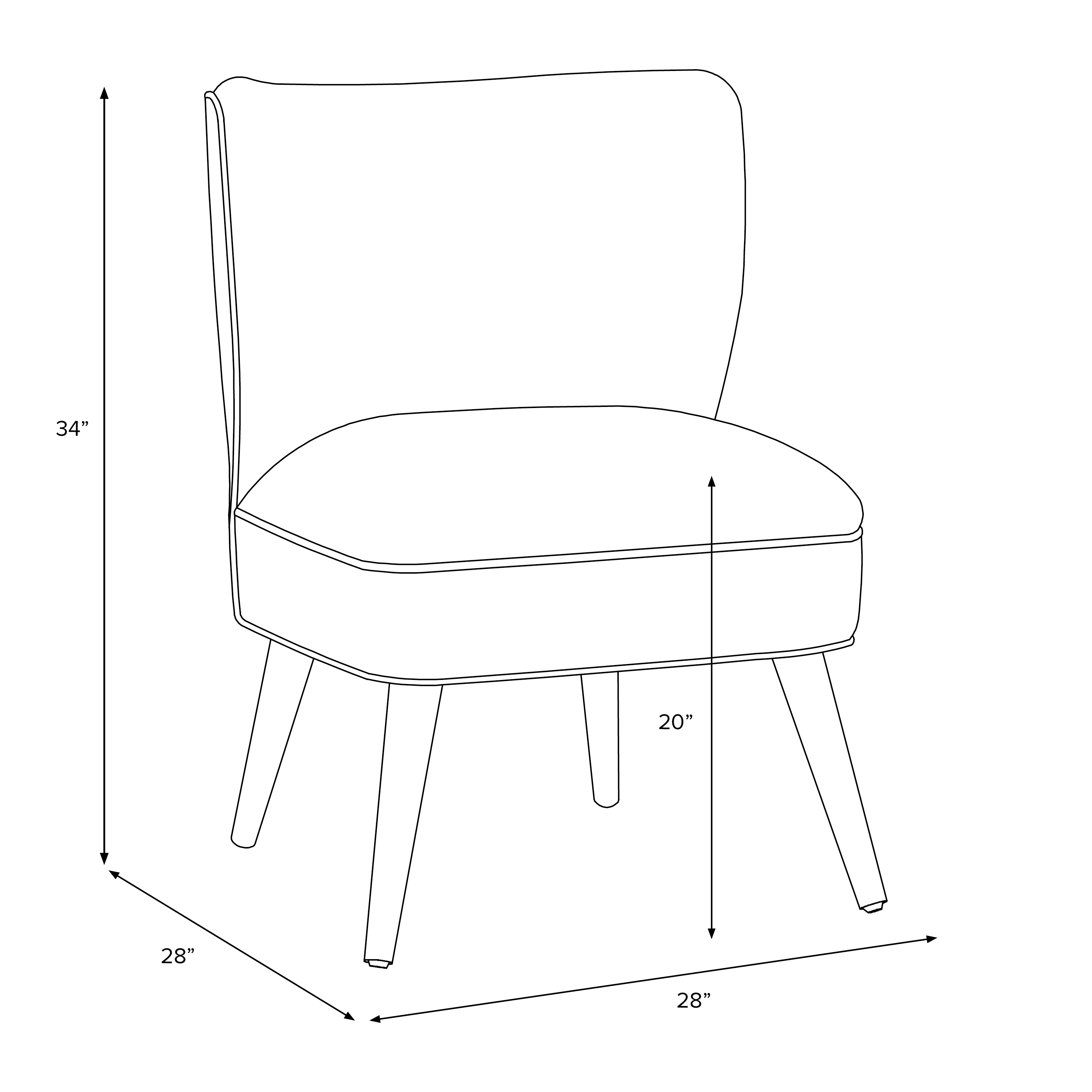 Jesper Chair, Black - Image 4