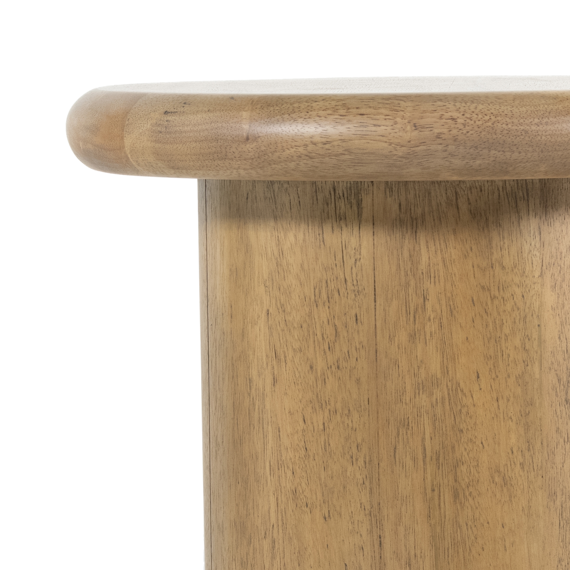 Zach End Table - Burnished Parawood - Image 8