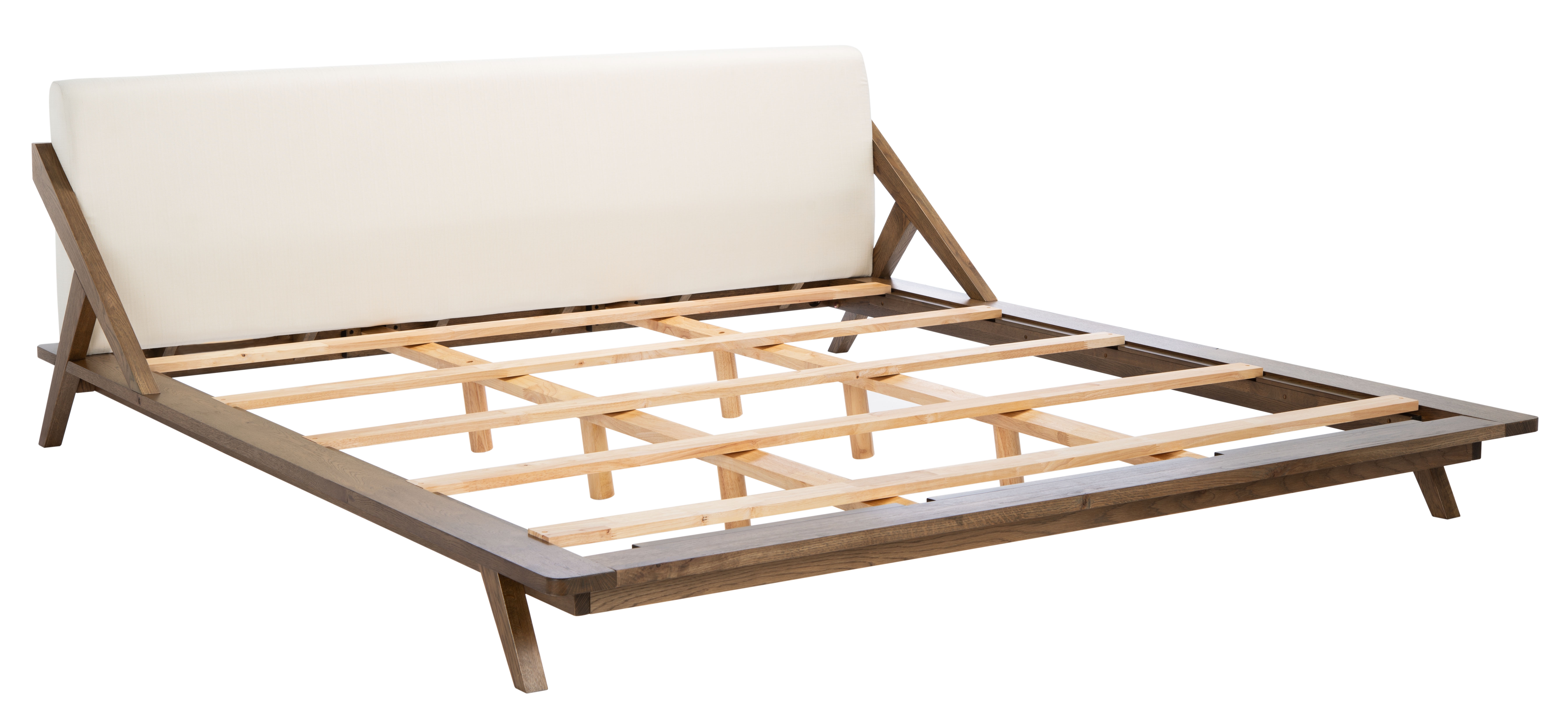 Devyn Wood Platform Bed - Natural/Beige - Arlo Home - Image 2
