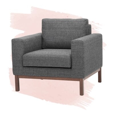 Clayton 36" Wide Polyester Armchair - Image 1