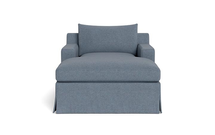 Sloan Slipcovered Chaise Lounge - Image 0