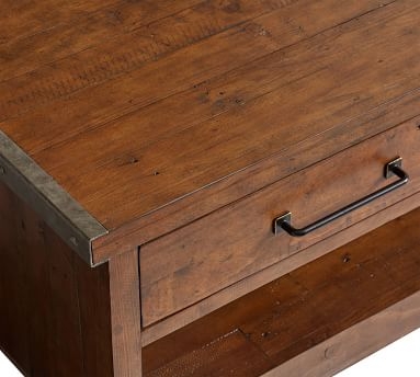 Novato Reclaimed Wood Coffee Table - Image 1