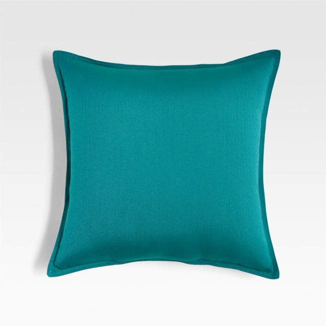 Sunbrella ® Aztec Green 20"x20" Outdoor Pillow - Image 0