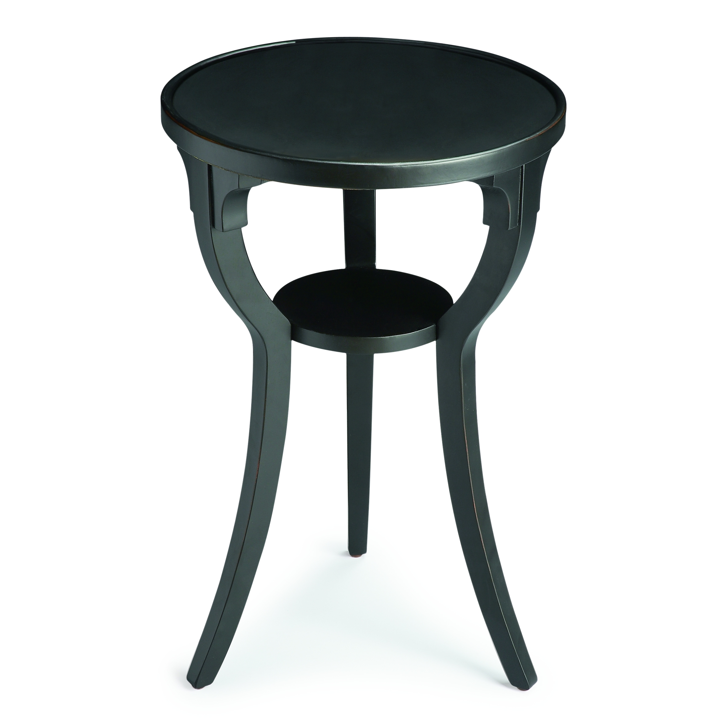 Dalton Black Licorice Side Table - Image 0