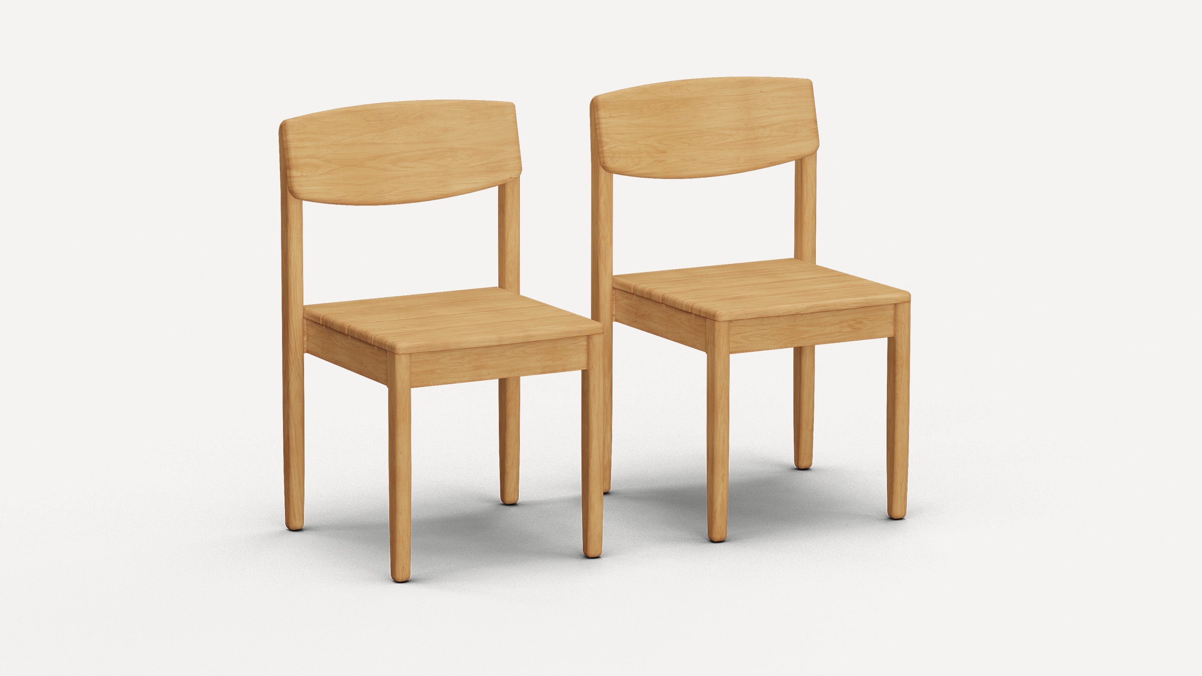 Dunes Teak Dining Chairs (Set of 2) - Teak - Wood - Image 0