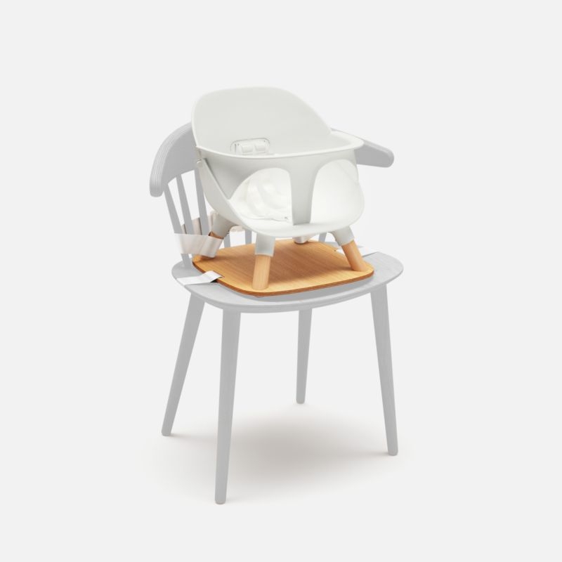 Lalo The Booster Toddler Coconut White Booster Seat - Image 3